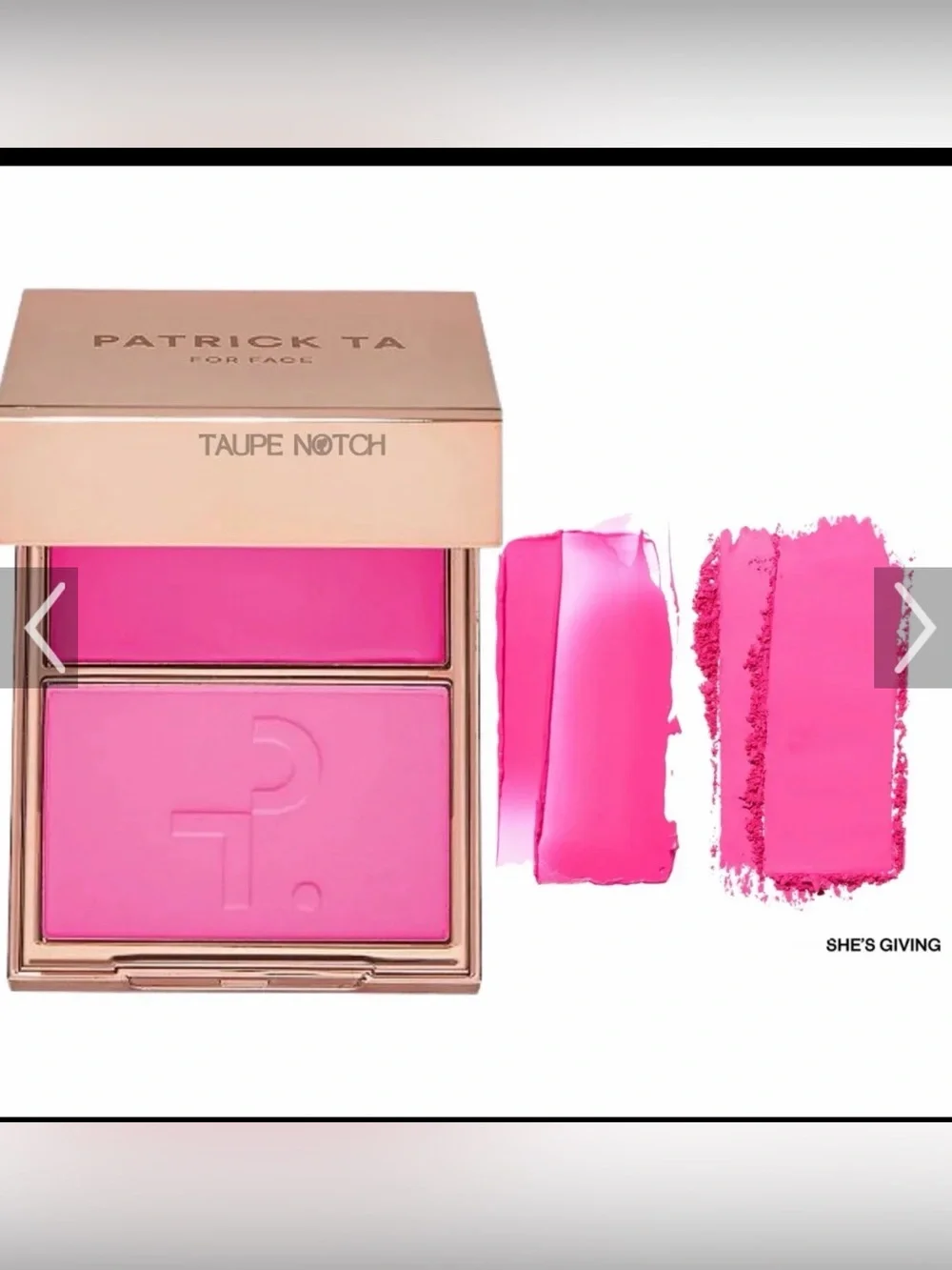 Patrick Ta brand new